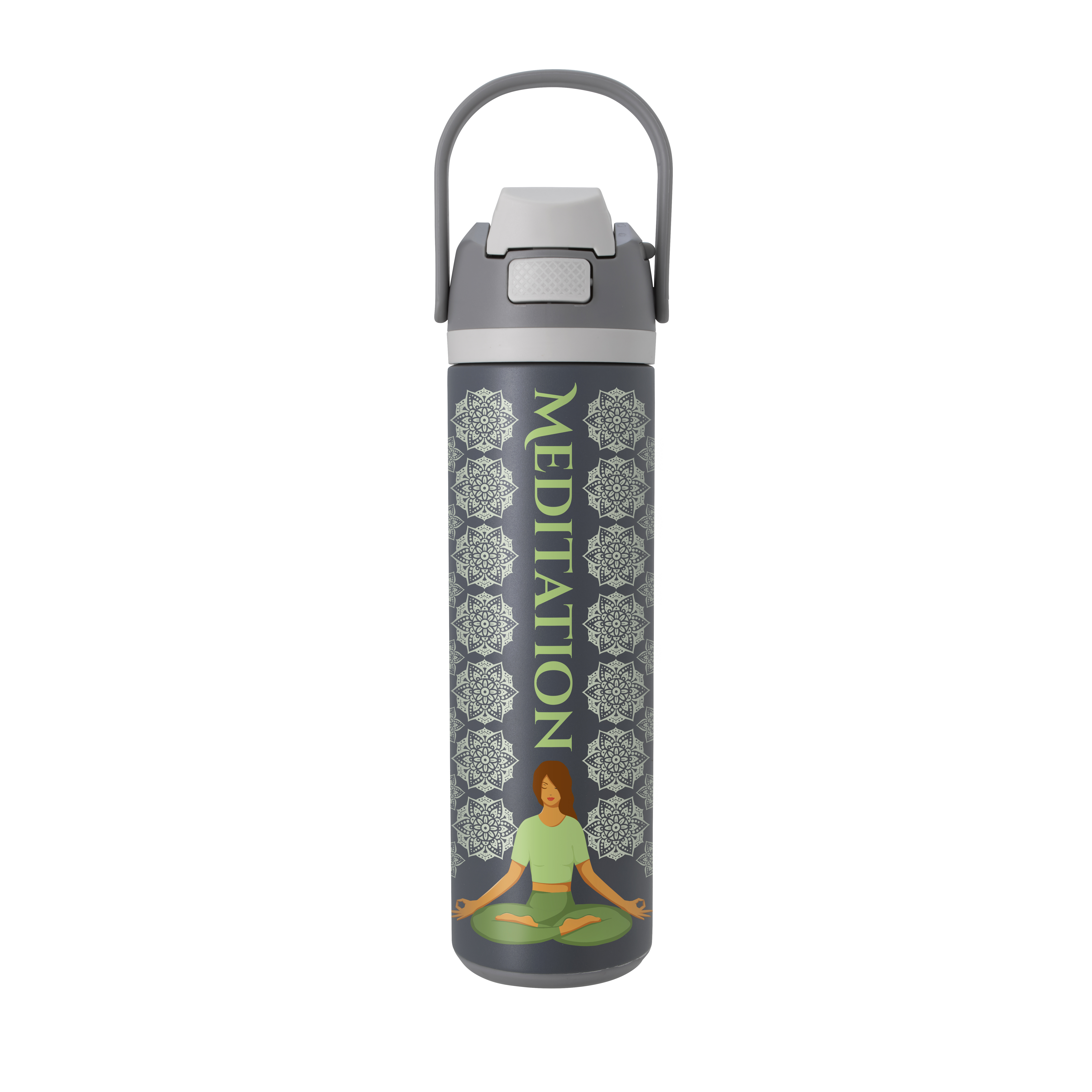 PopFlow Recycled Stainless Steel Sport Bottle - 25 oz.